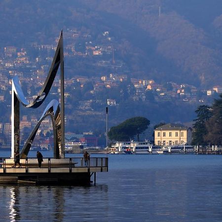 Appartamenti Monti Como Lake Брунате Екстериор снимка